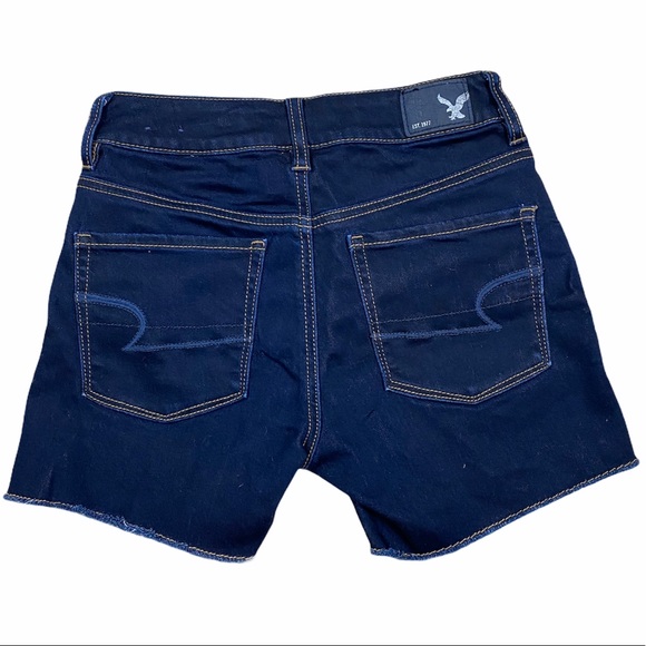American Eagle High Rise Shortie Jean shorts - Picture 1 of 3